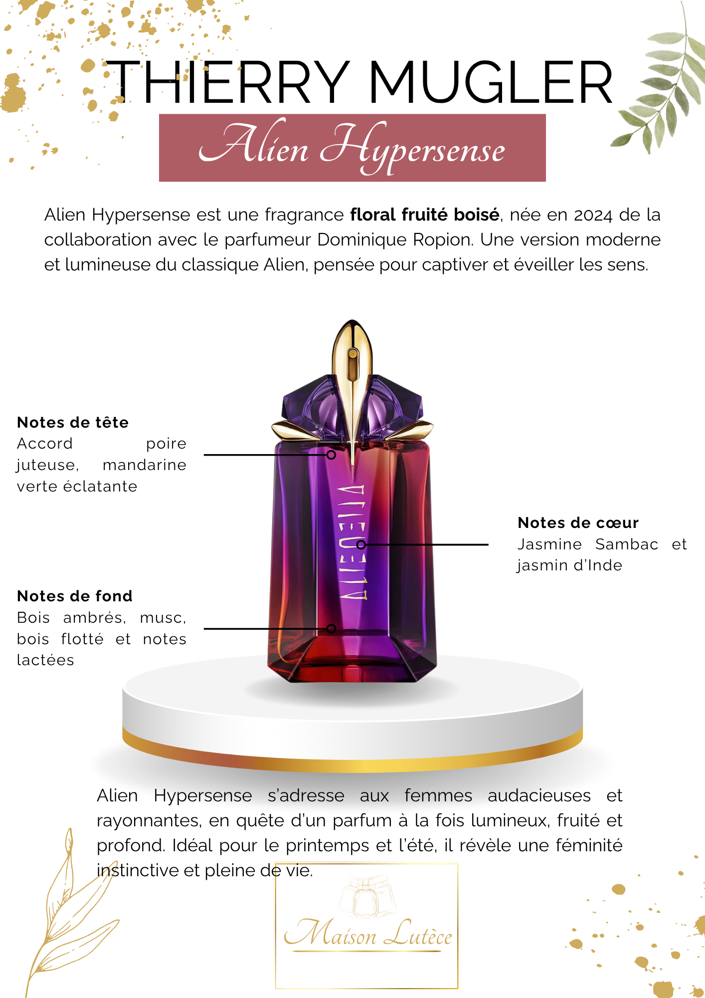 Alien Hypersense – Thierry Mugler
