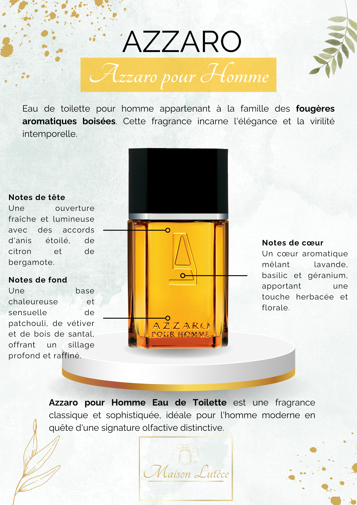 Azzaro pour Homme – Azzaro