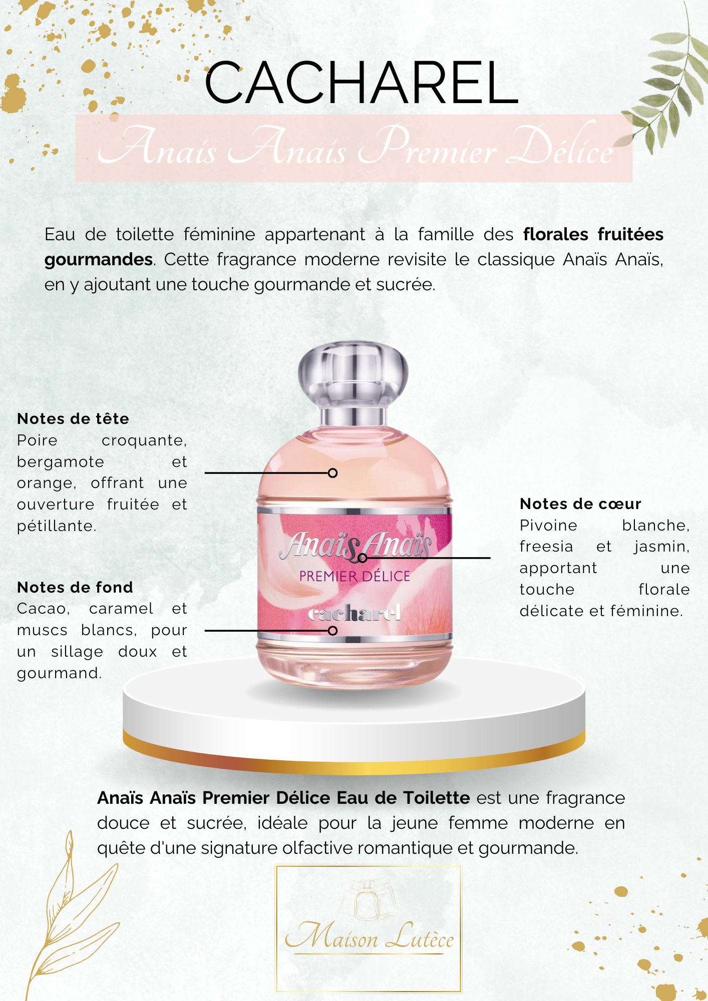 Anaïs Anaïs Premier Délice – Cacharel