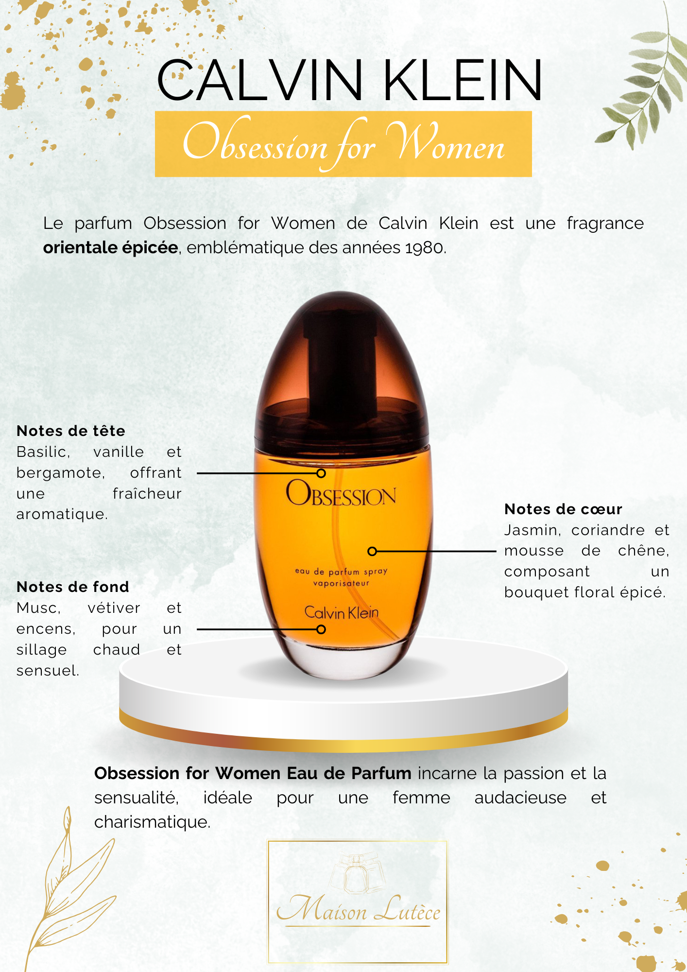 Obsession – Calvin Klein