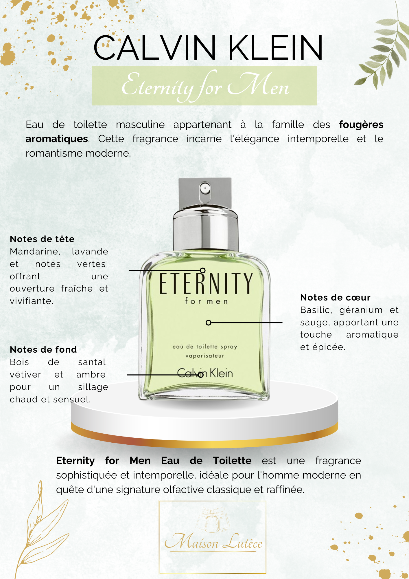 Eternity for Men – Calvin Klein