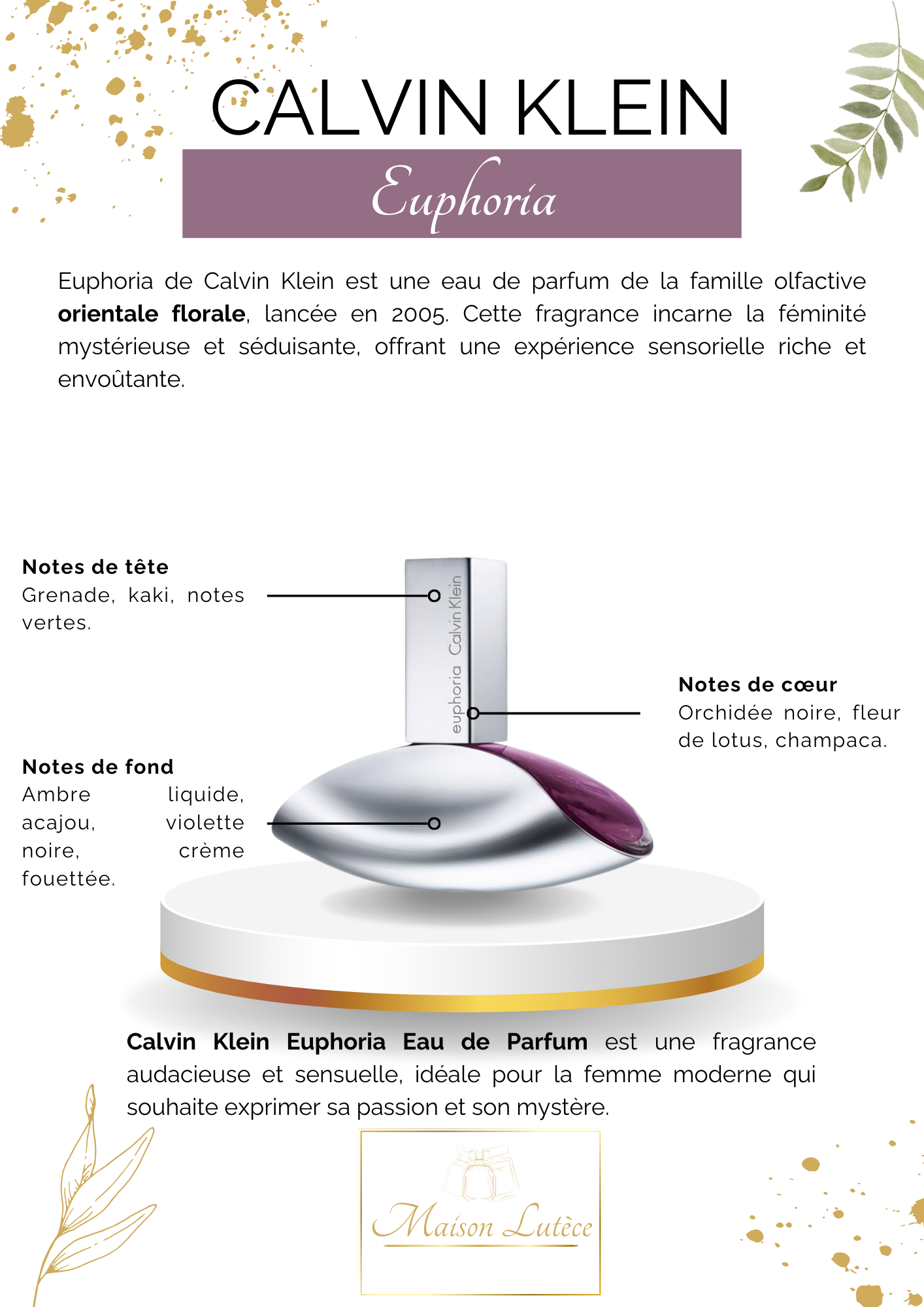 Euphoria – Calvin Klein