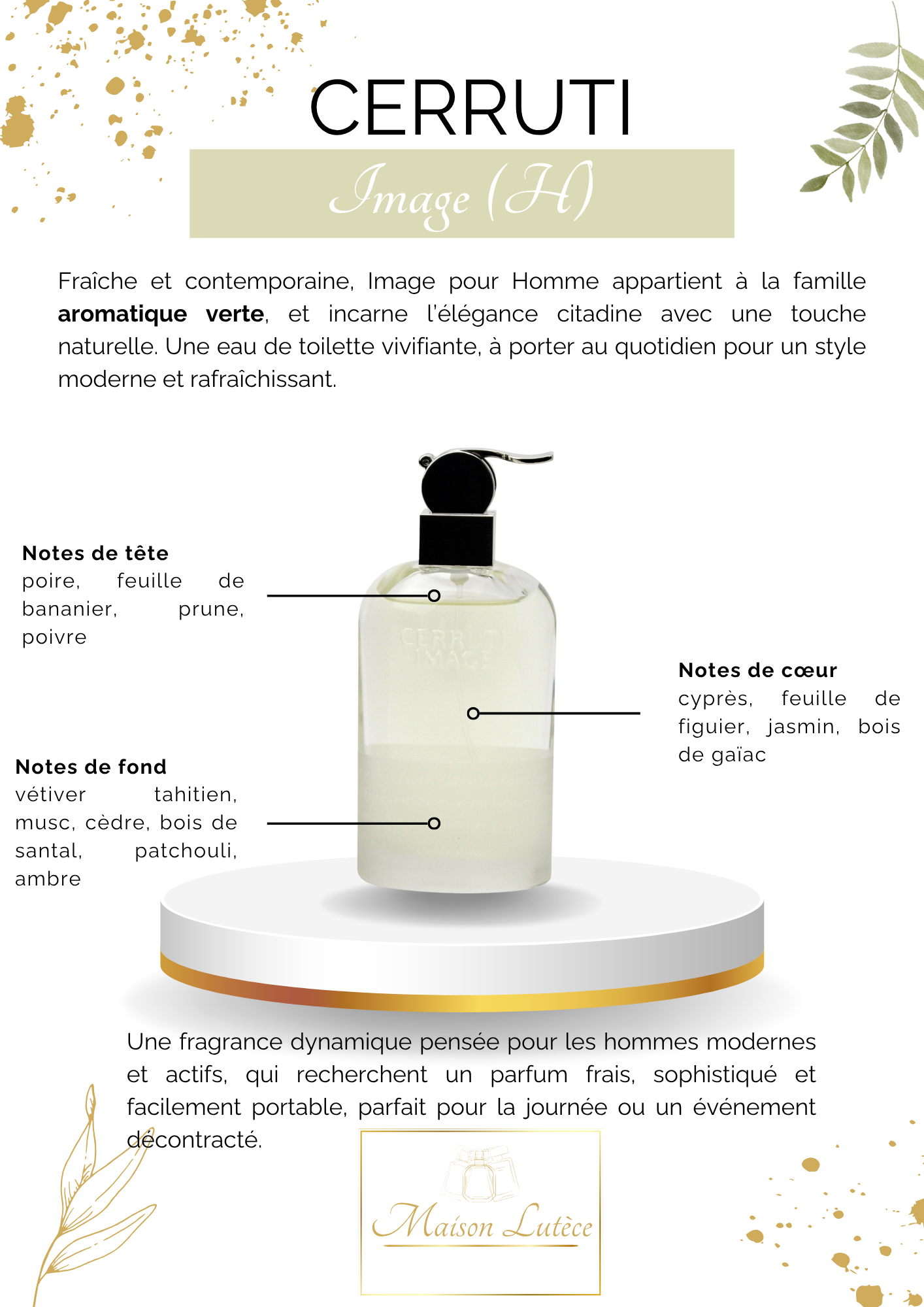 Image pour Homme – Cerruti