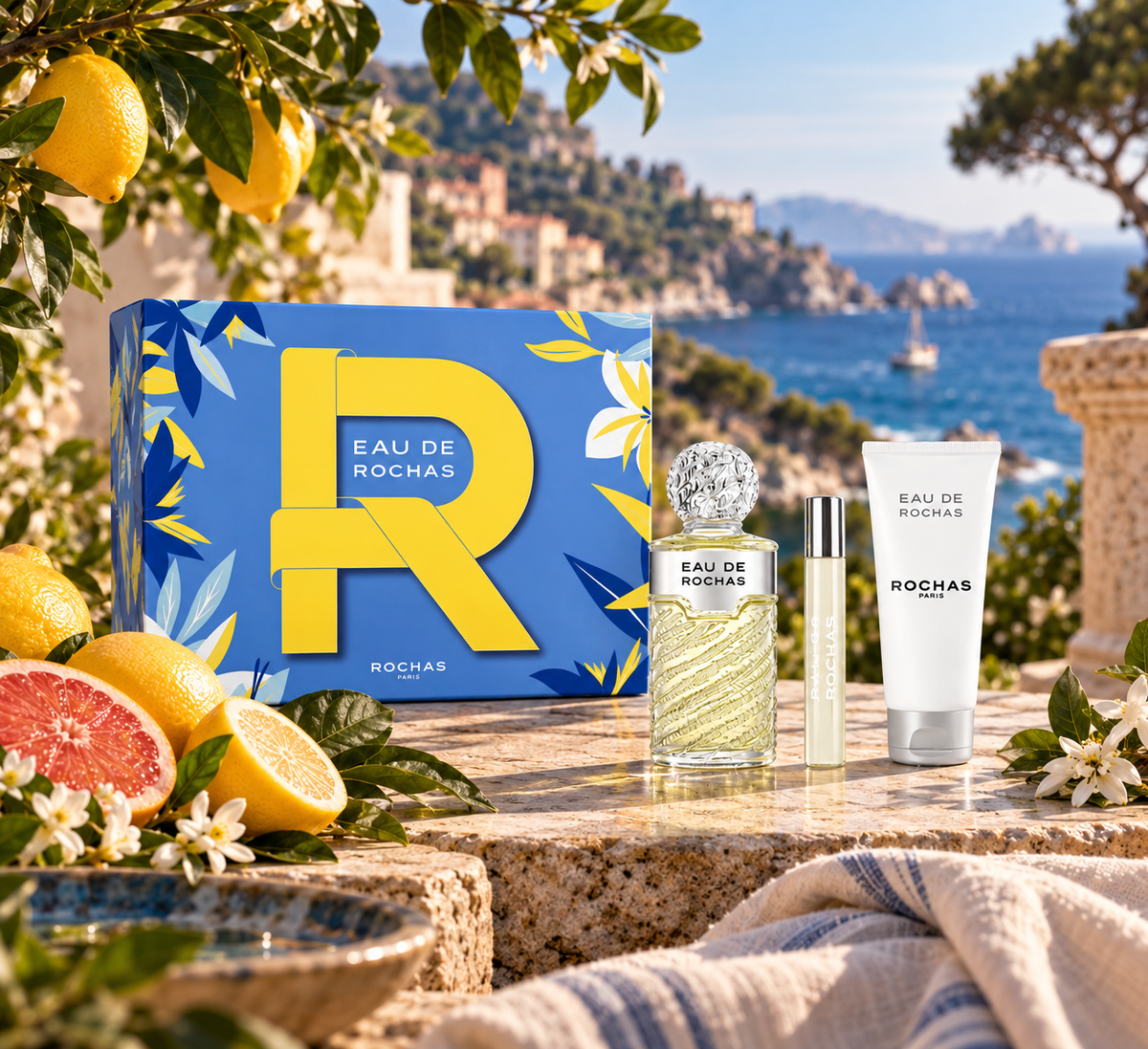 Coffret Eau de Rochas - R jaune
