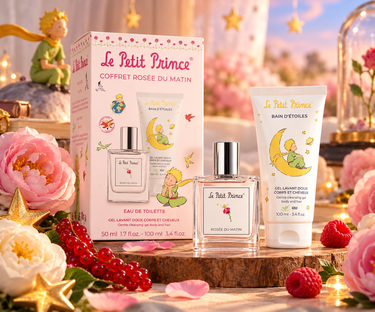 Coffret Rosée du Matin EDT 50ml + Gel Lavant 100ml- Le Petit Prince