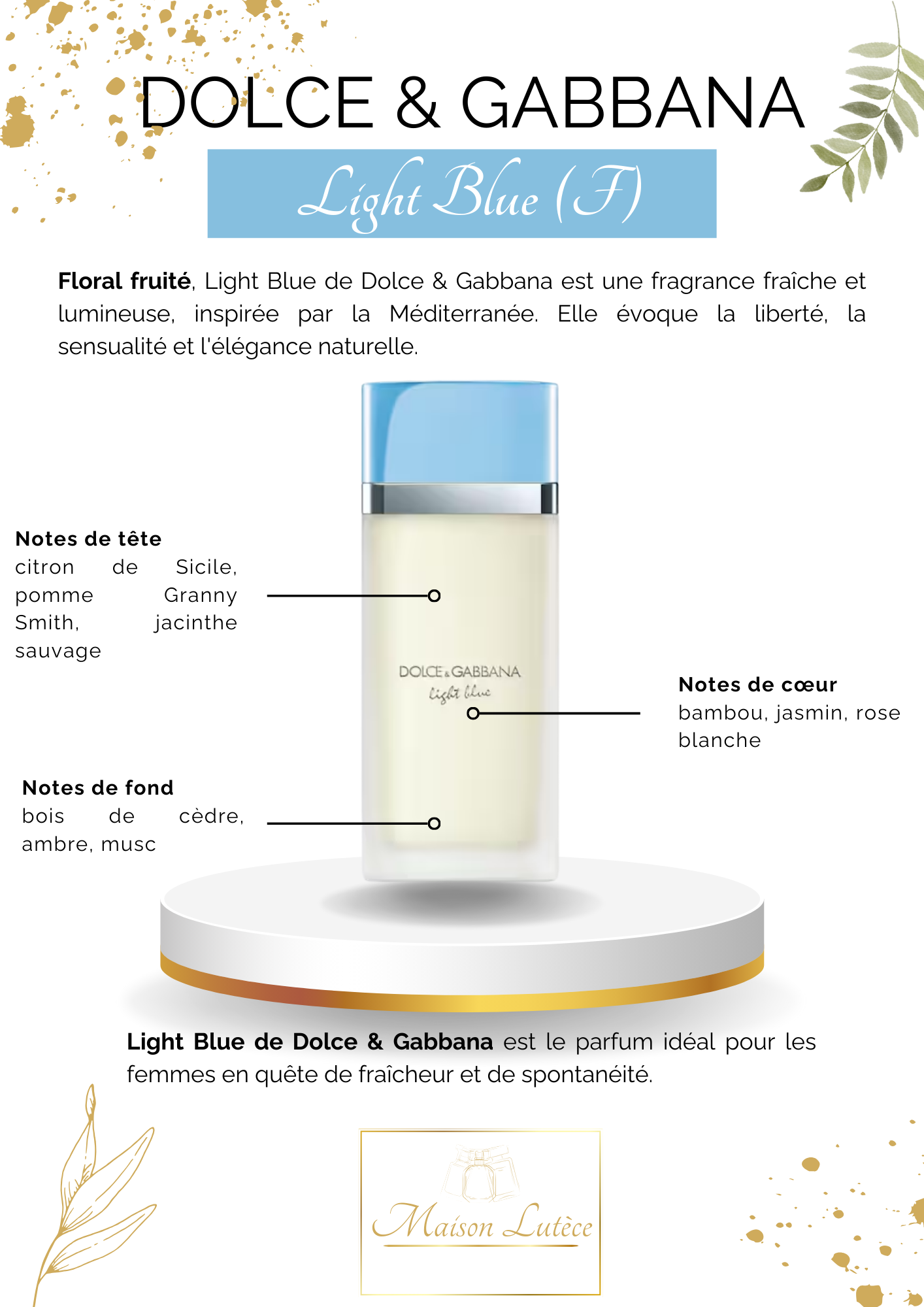 Light Blue (F) – Dolce & Gabbana