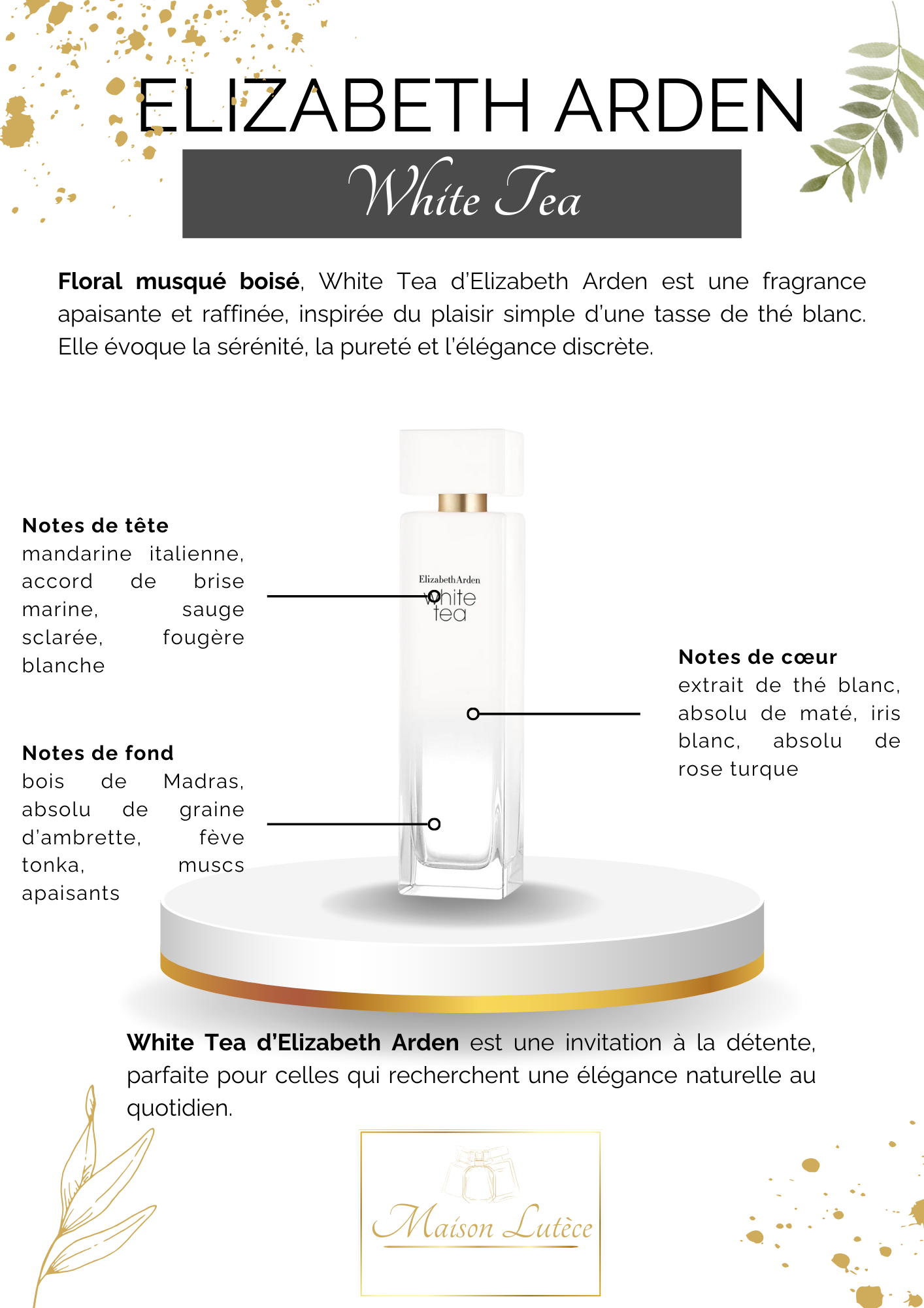 White Tea – Elizabeth Arden