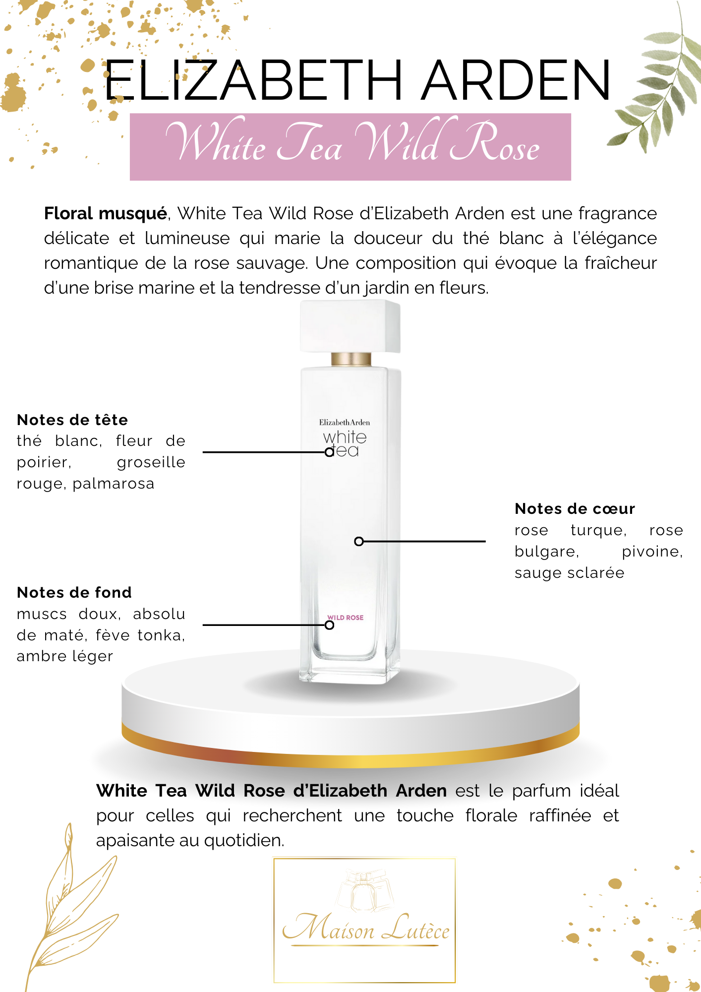 White Tea Wild Rose – Elizabeth Arden
