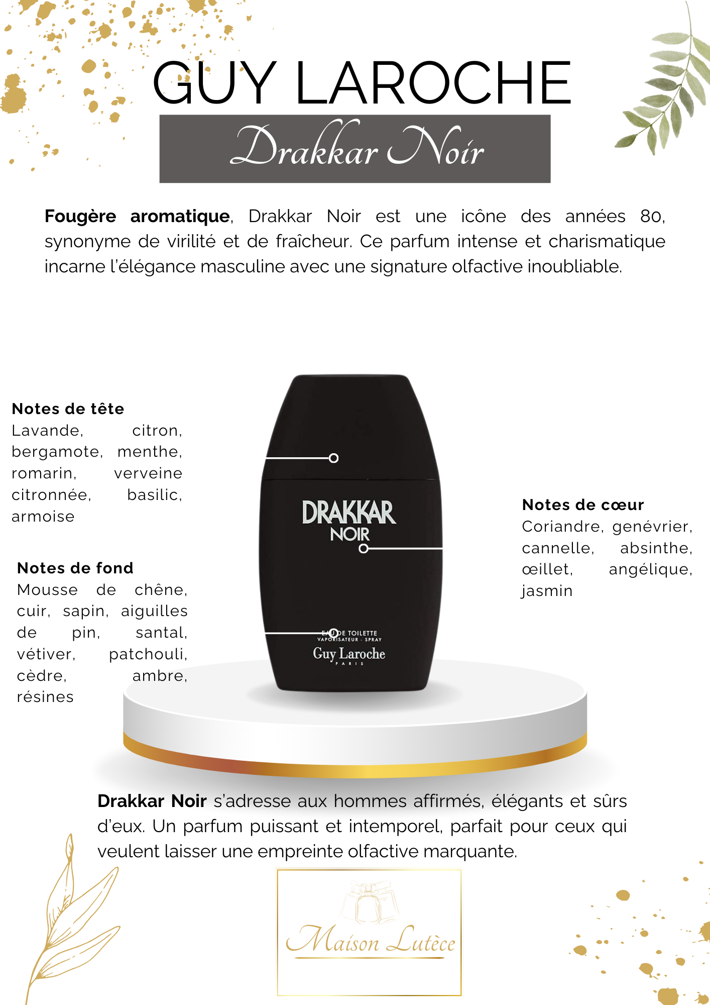 Drakkar Noir – Guy Laroche
