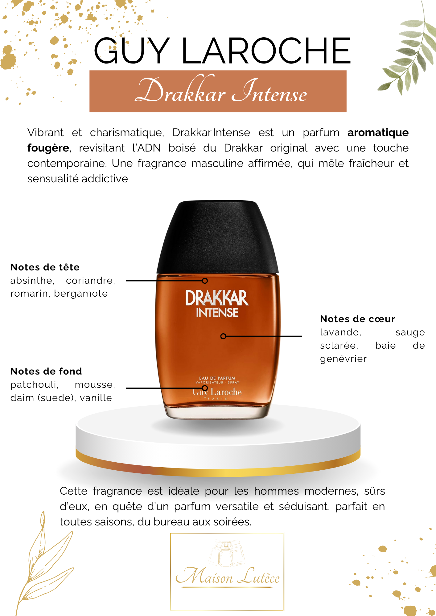 Drakkar Intense – Guy Laroche