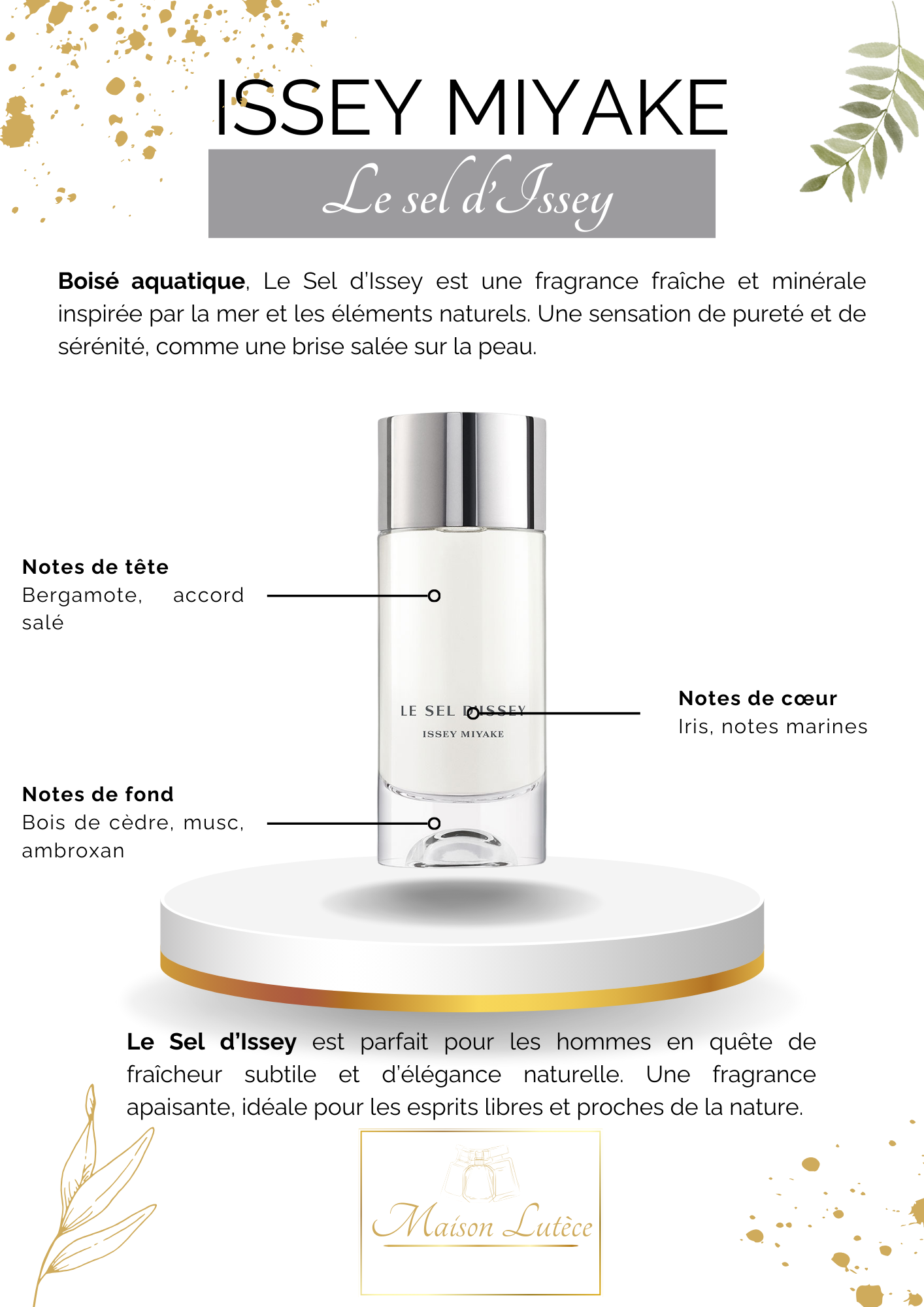 Le Sel d’Issey – Issey Miyake