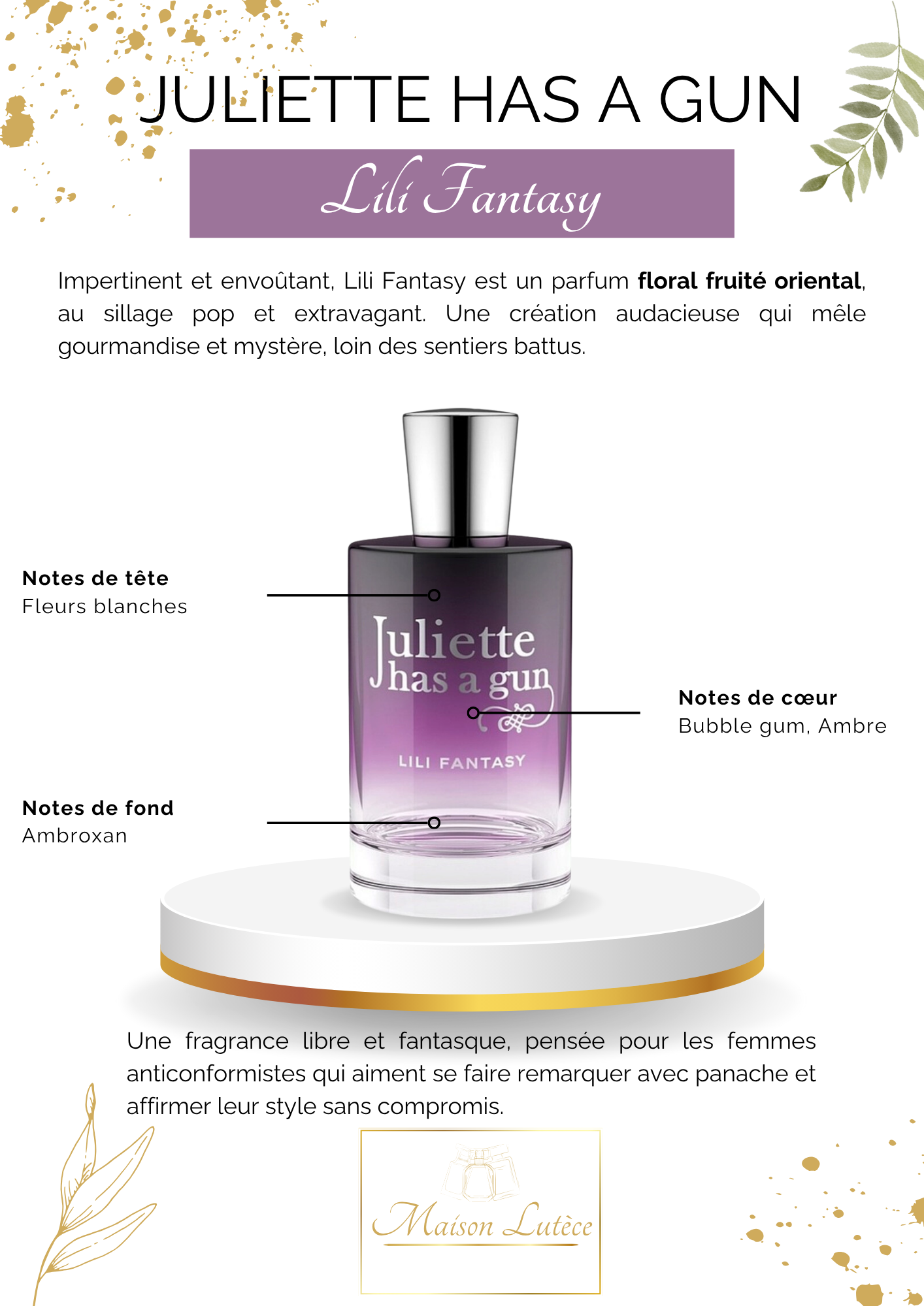 Lili Fantasy – Juliette Has a Gun