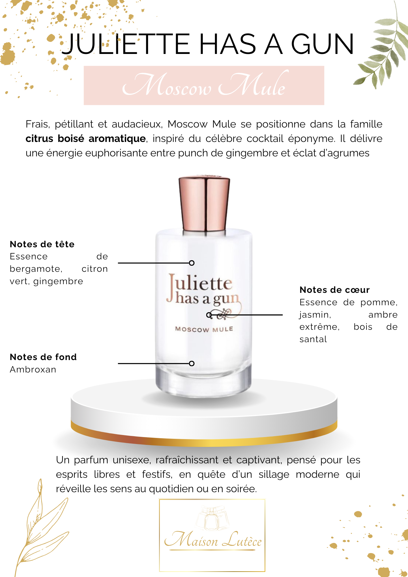 Moscow Mule – Juliette Has a Gun