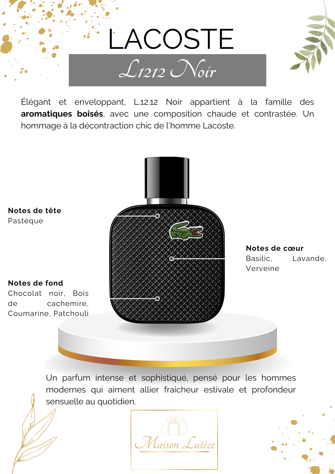 L.12.12 Noir – Lacoste