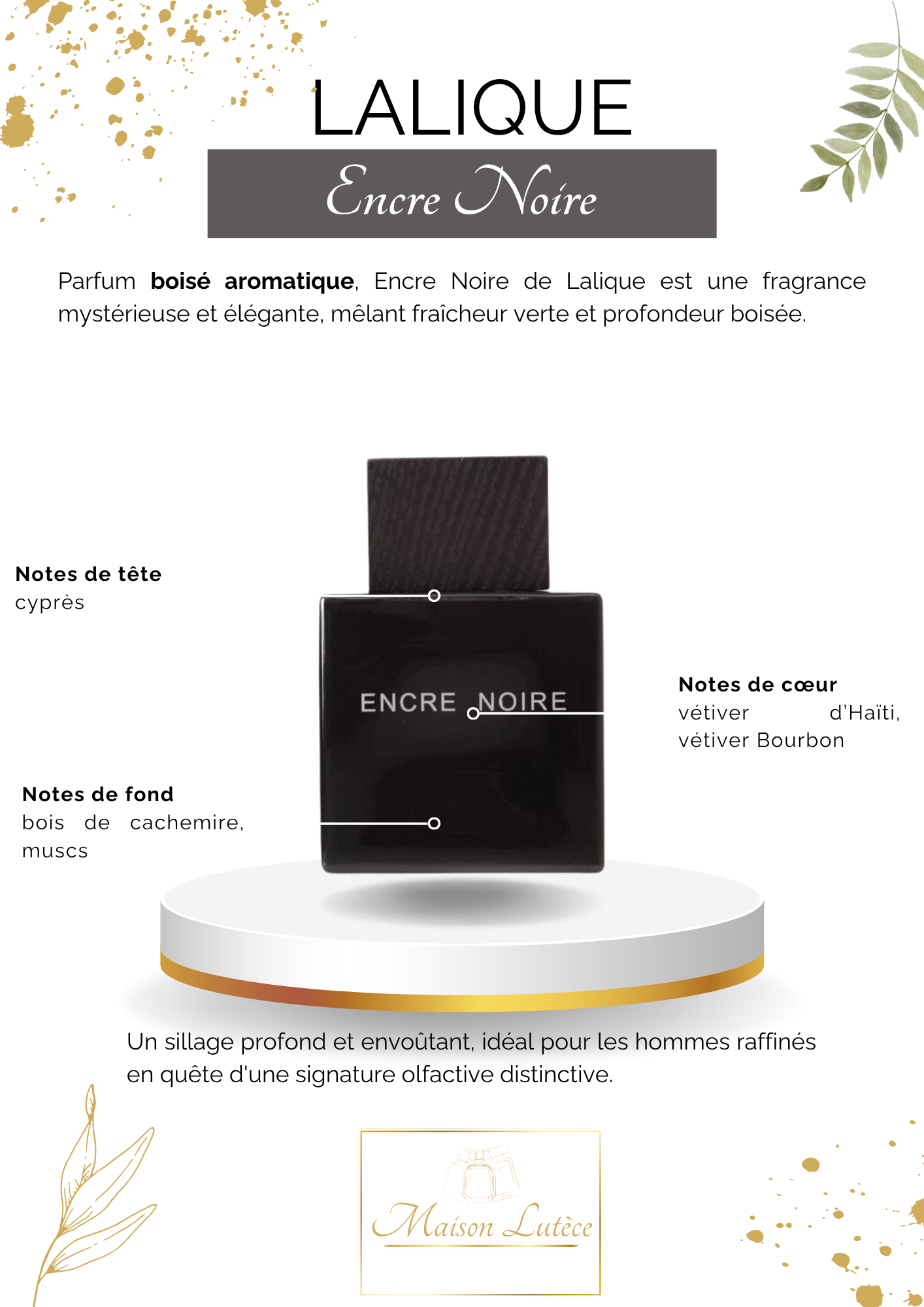 Encre Noire – Lalique