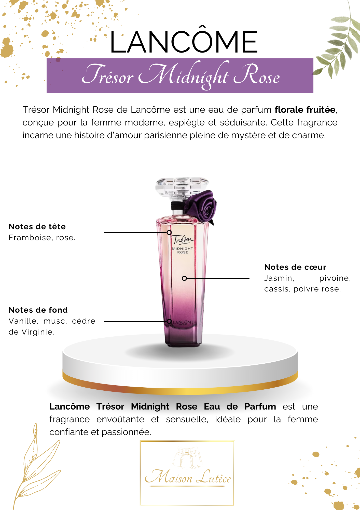 Trésor Midnight Rose – Lancôme