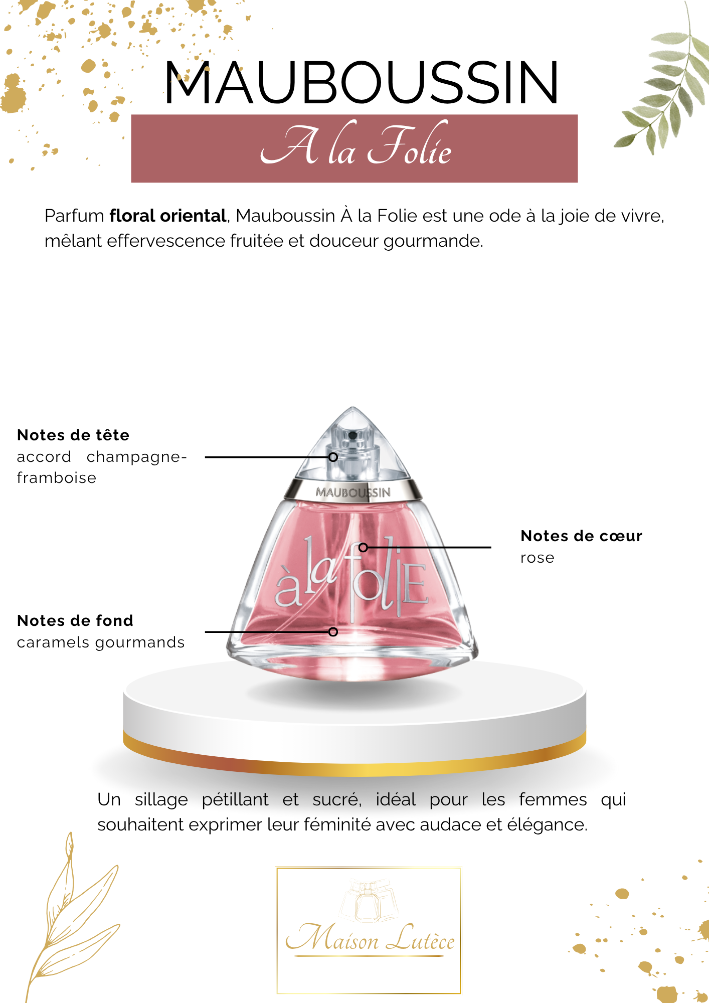 À La Folie – Mauboussin