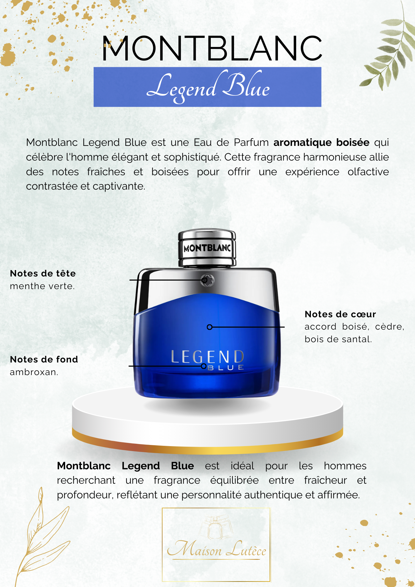 Legend Blue – Montblanc