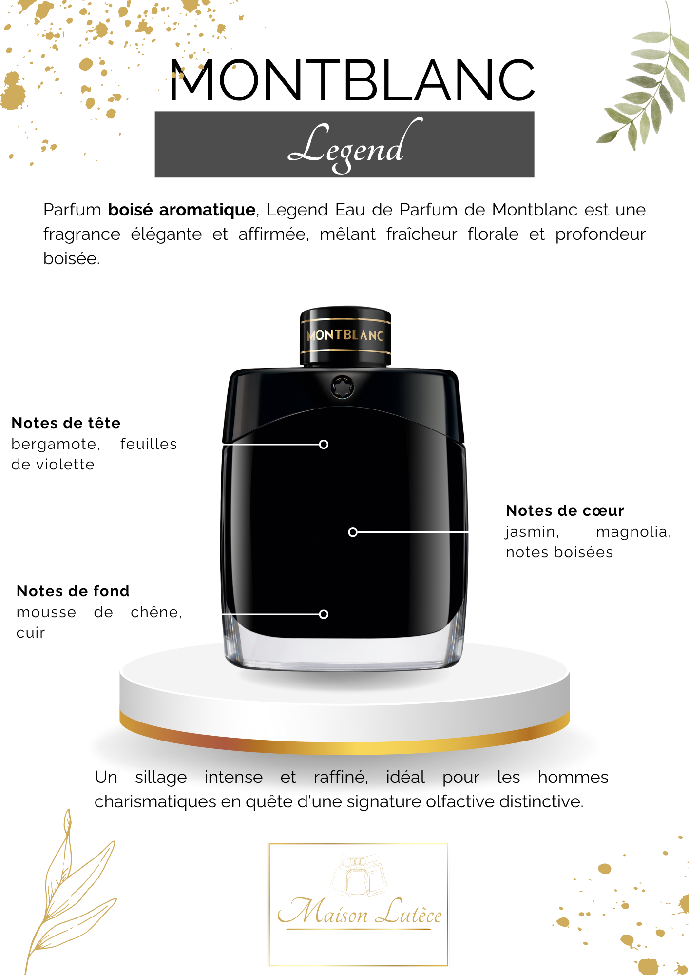 Legend – Montblanc TESTEUR (sans boite)