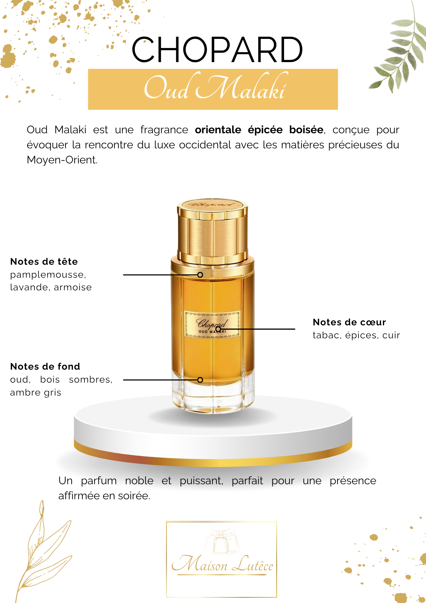 Oud Malaki – Chopard