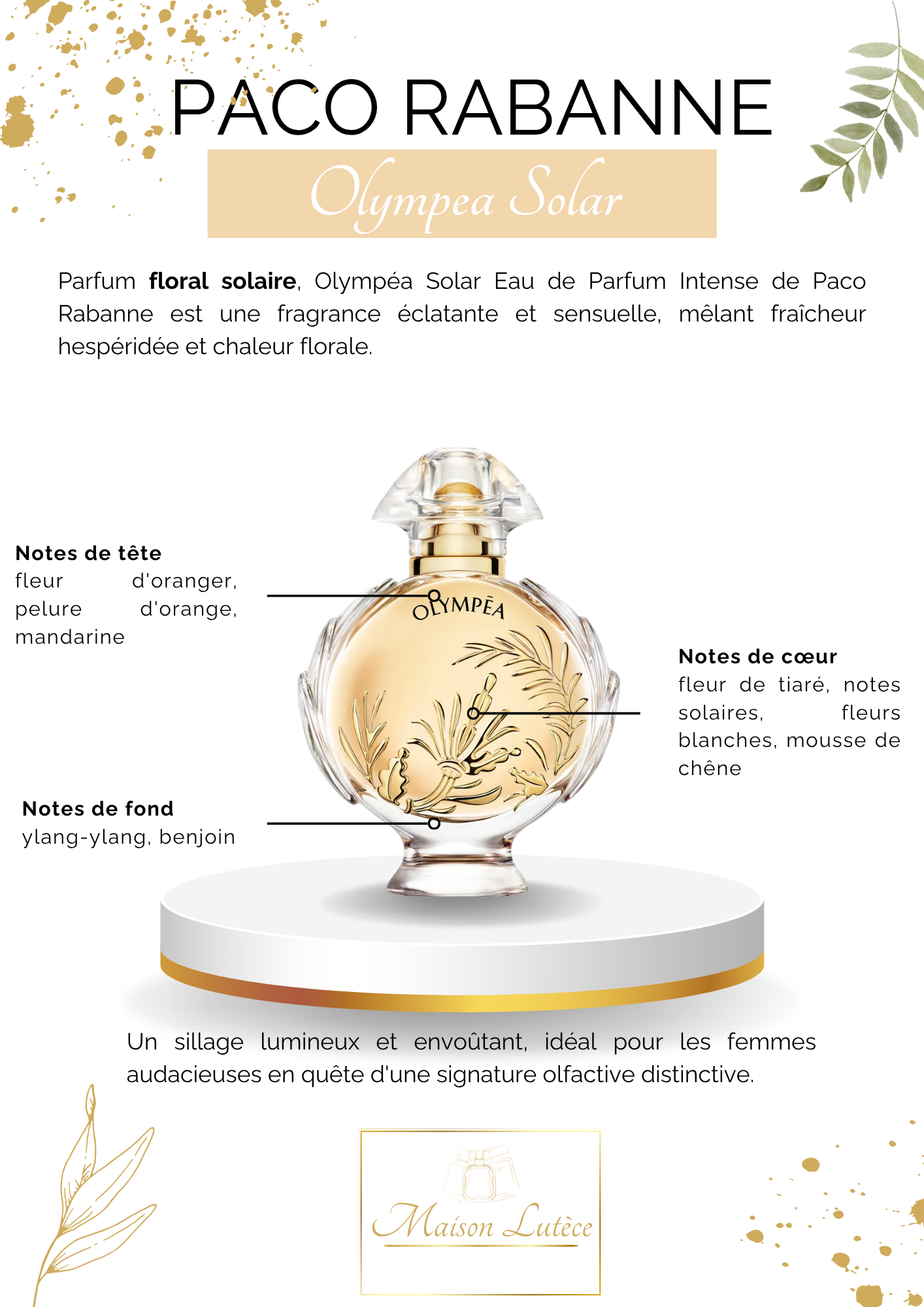 Olympéa Solar – Paco Rabanne