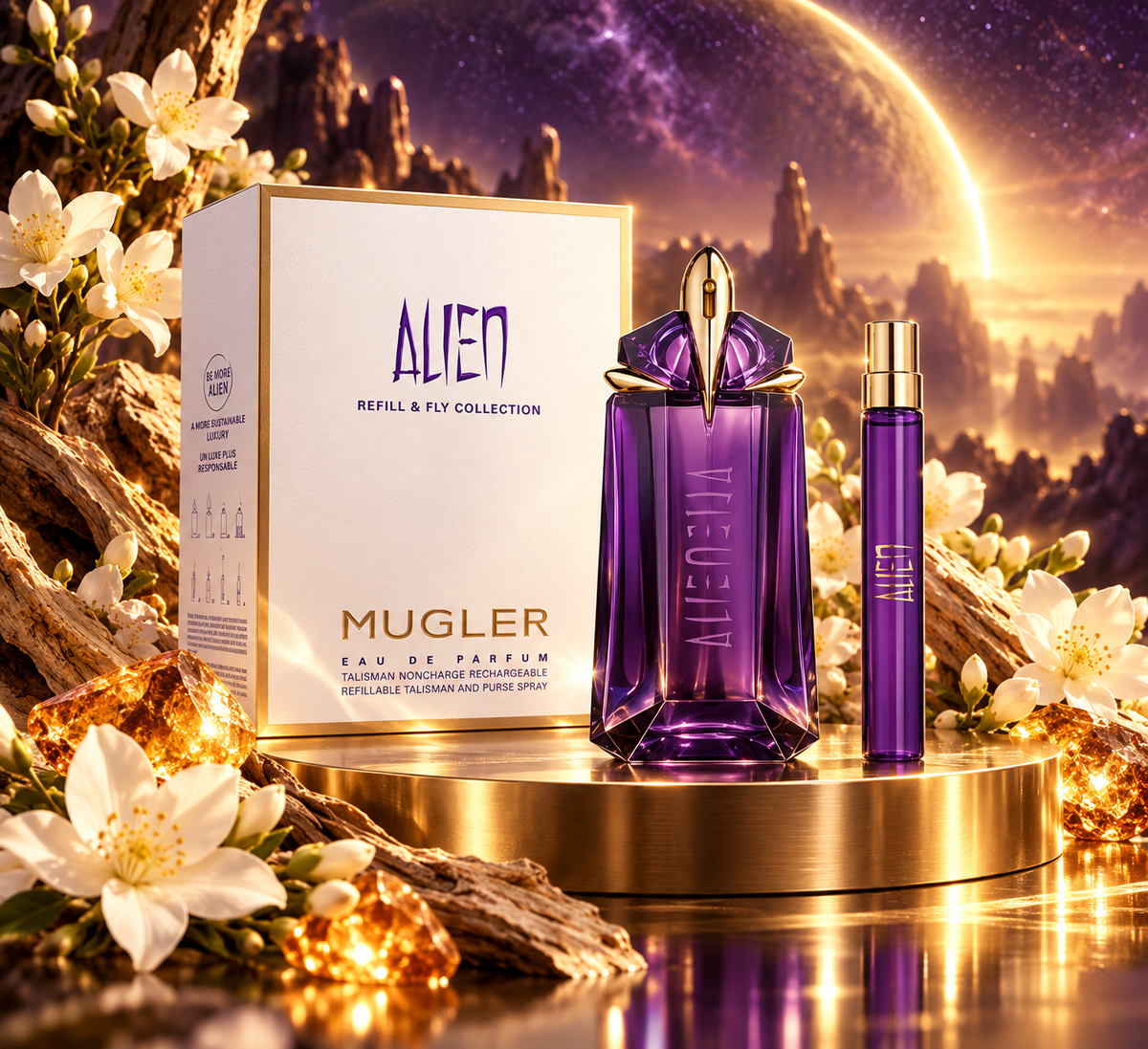 Coffret Alien EDP 90ml + 10ml - Mugler