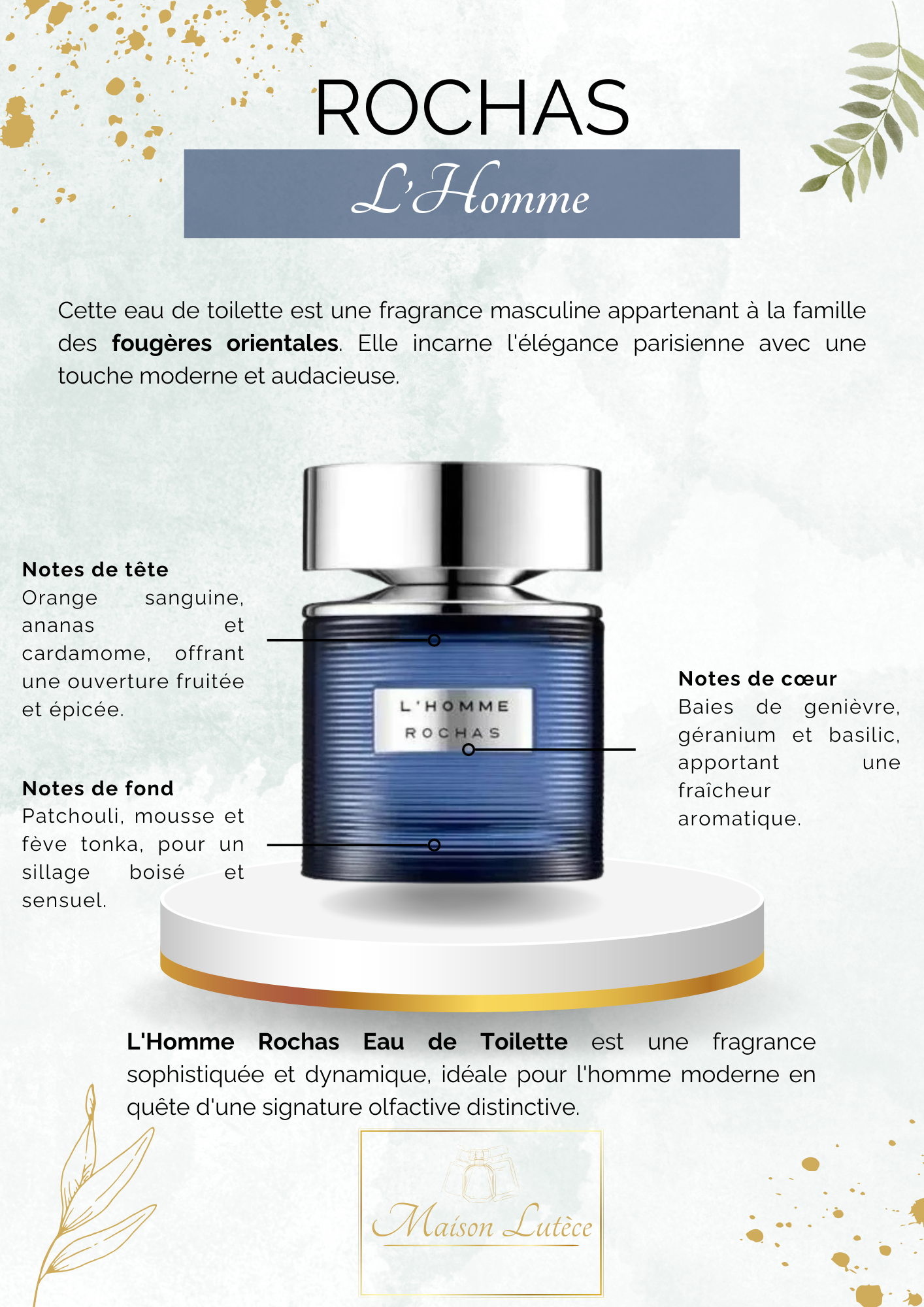L’Homme – Rochas