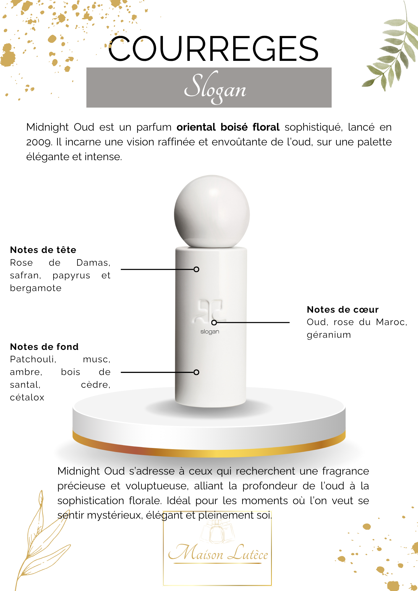 Slogan – Courrèges (30ml)