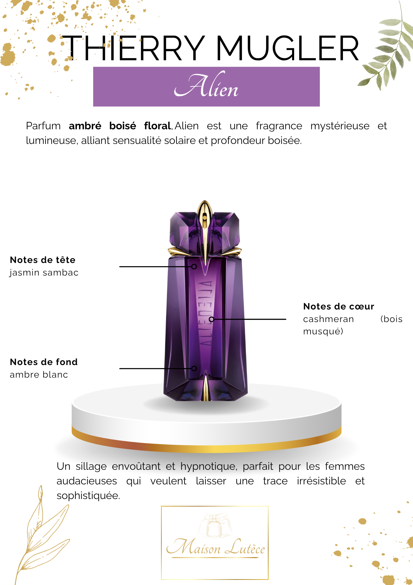 Alien – Thierry Mugler (eau de parfum)