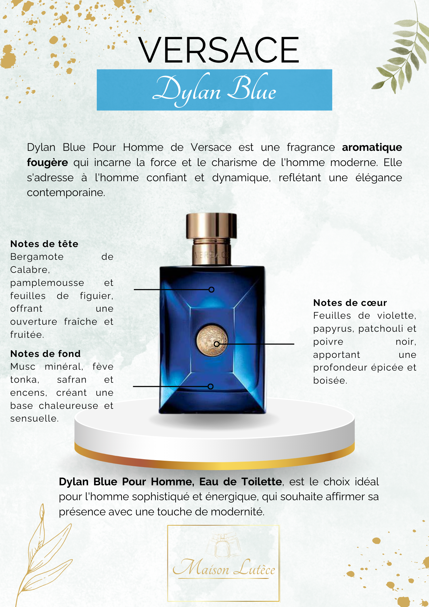 Dylan Blue pour Homme – Versace