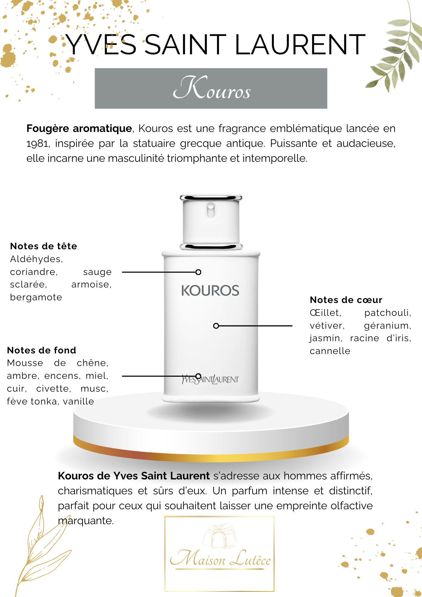 Kouros – Yves Saint Laurent