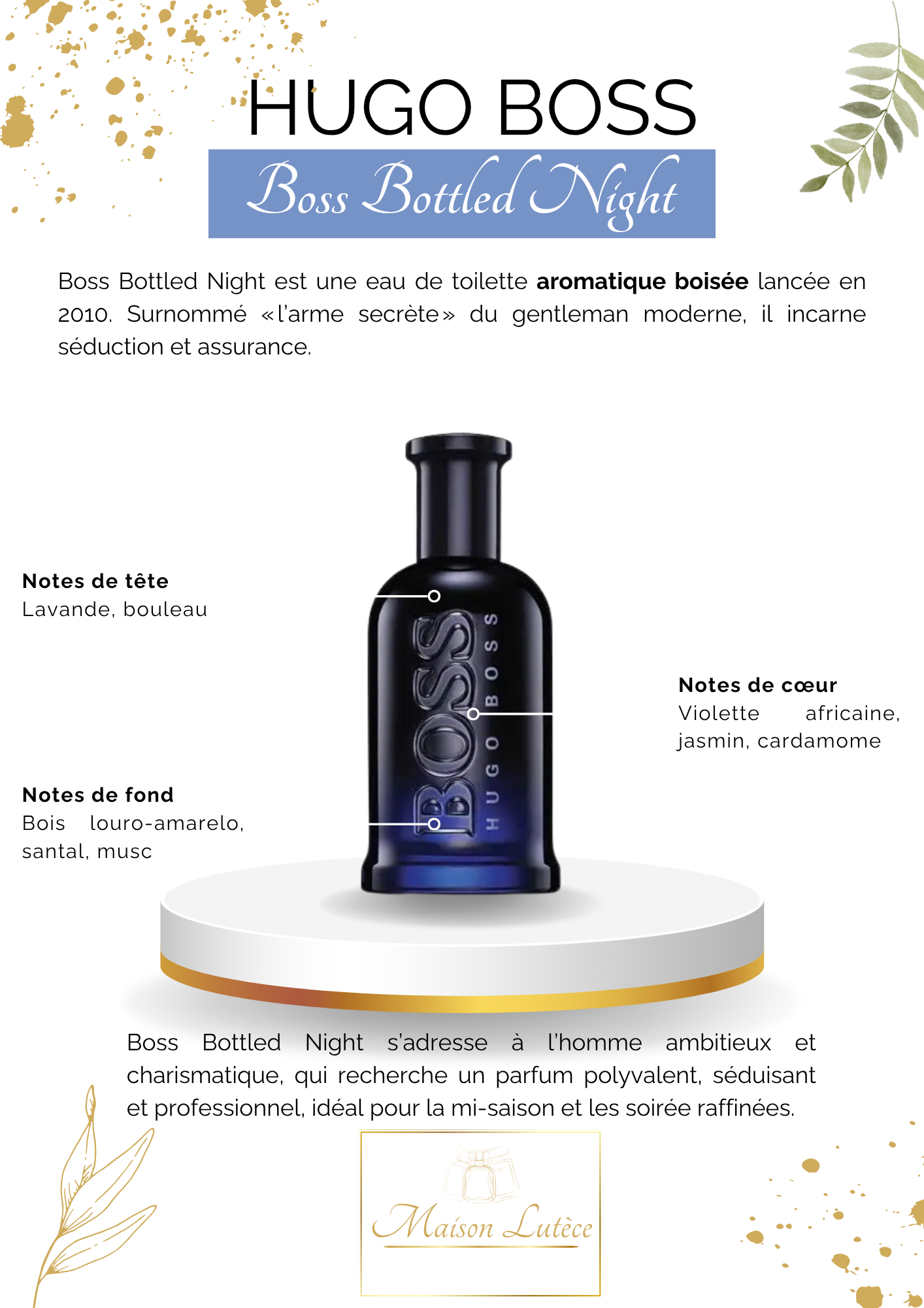 Boss Bottled Night – Hugo Boss