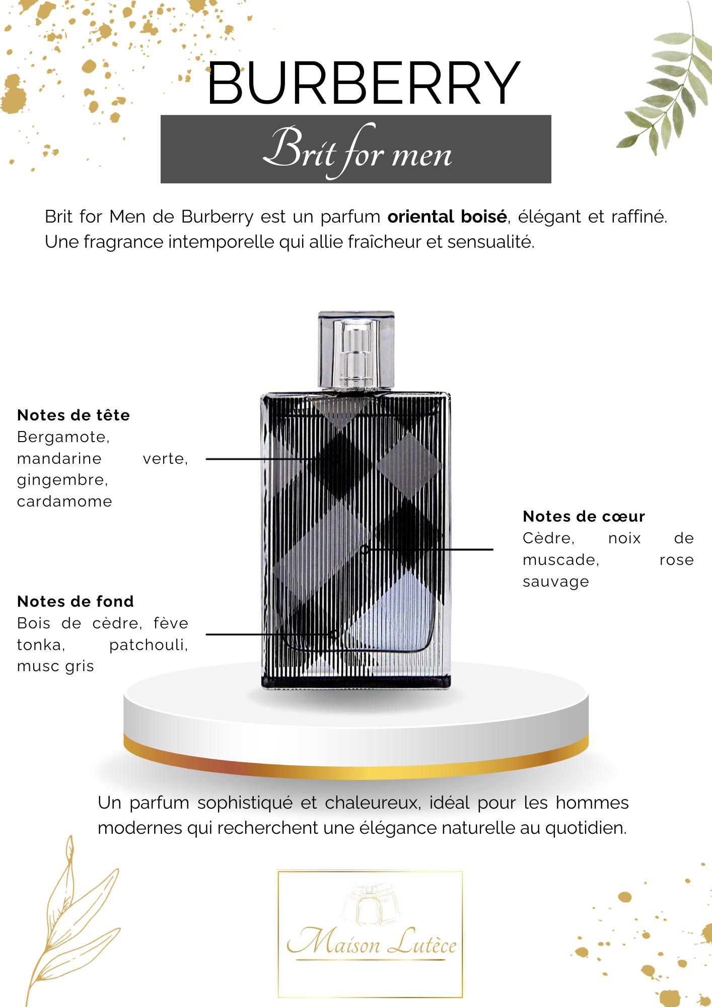 Brit for Men – Burberry