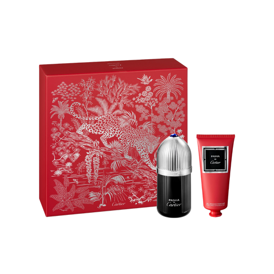 Coffret Pasha de Cartier Édition Noire EDT 100ml + Gel Douche 100ml- Cartier