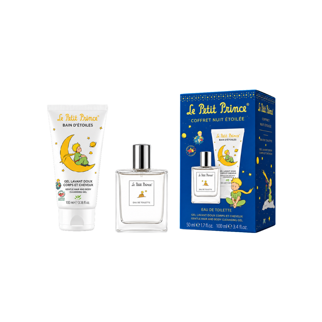 Coffret La Nuit Étoilée EDT 50ml + Gel lavant 100ml- Le Petit Prince