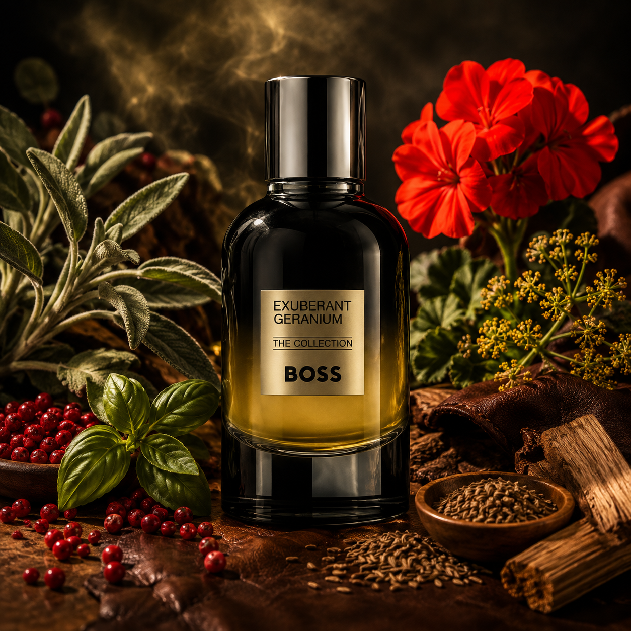 The Collection Exuberant Geranium - Hugo Boss