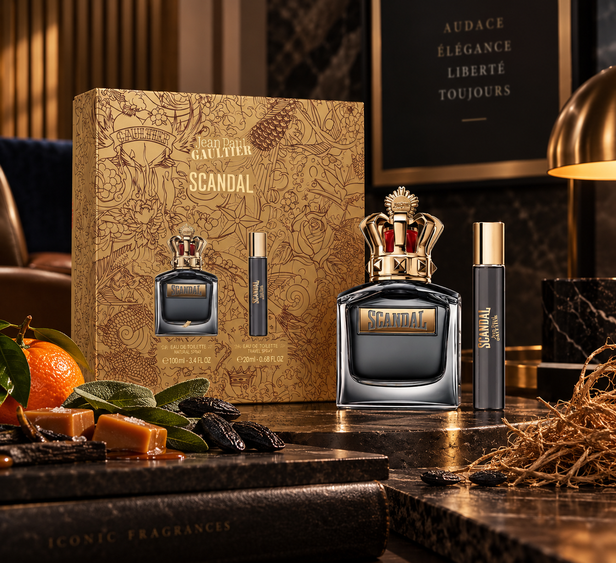 Coffret Scandal Pour HommeEDT 100 + 20  - Jean Paul Gaultier