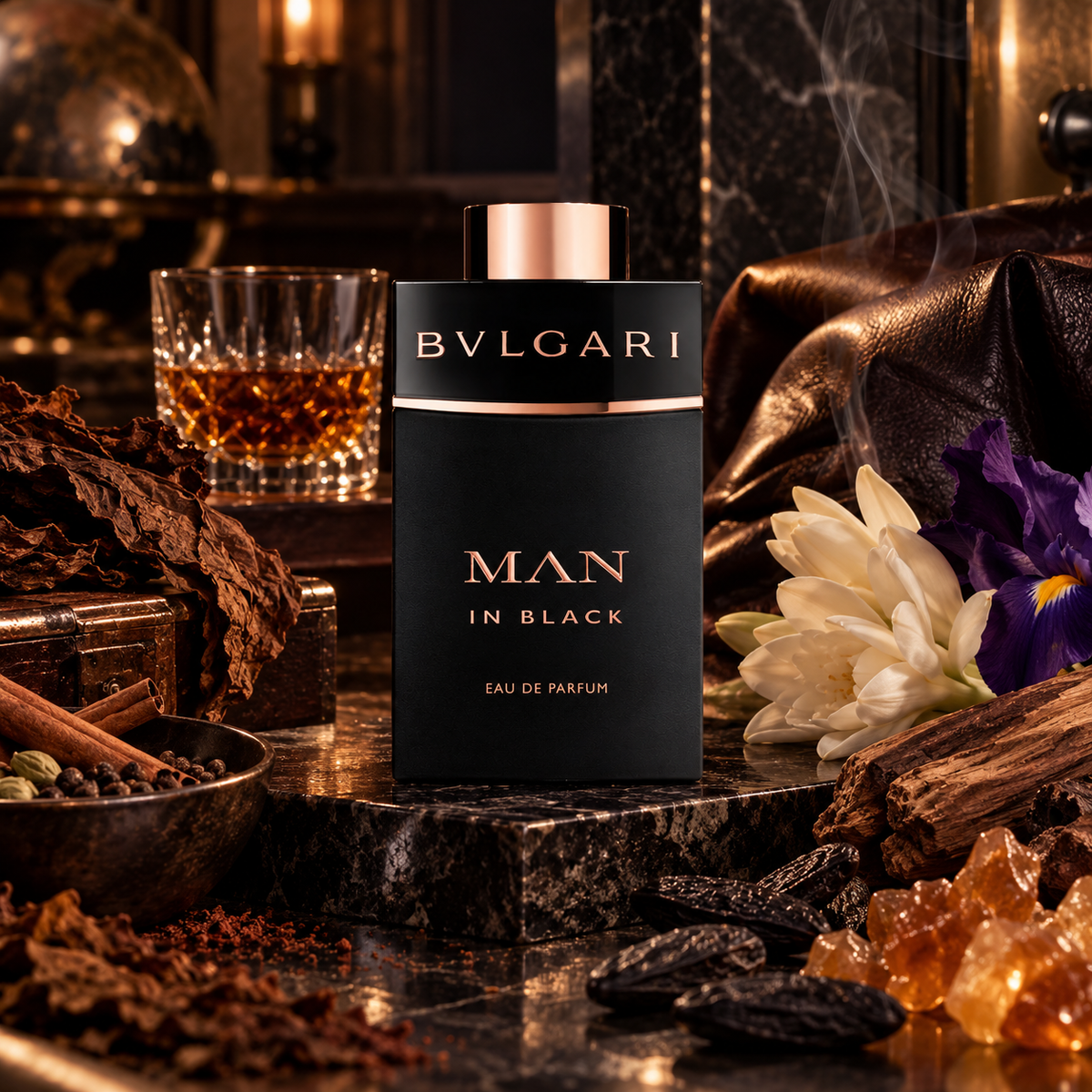 Man in Black – Bvlgari