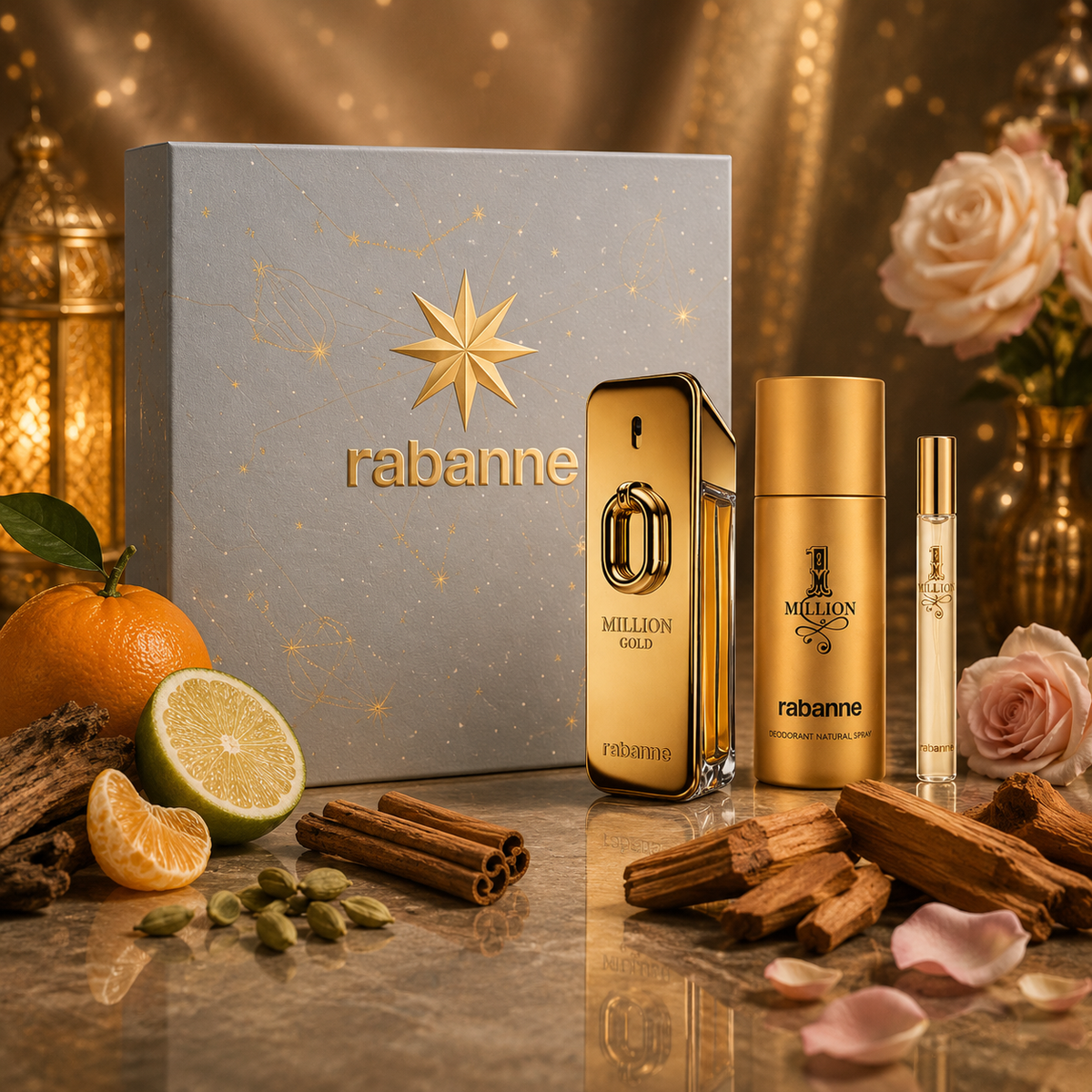 Coffret Million Gold Eau de Parfum Intense - Rabanne