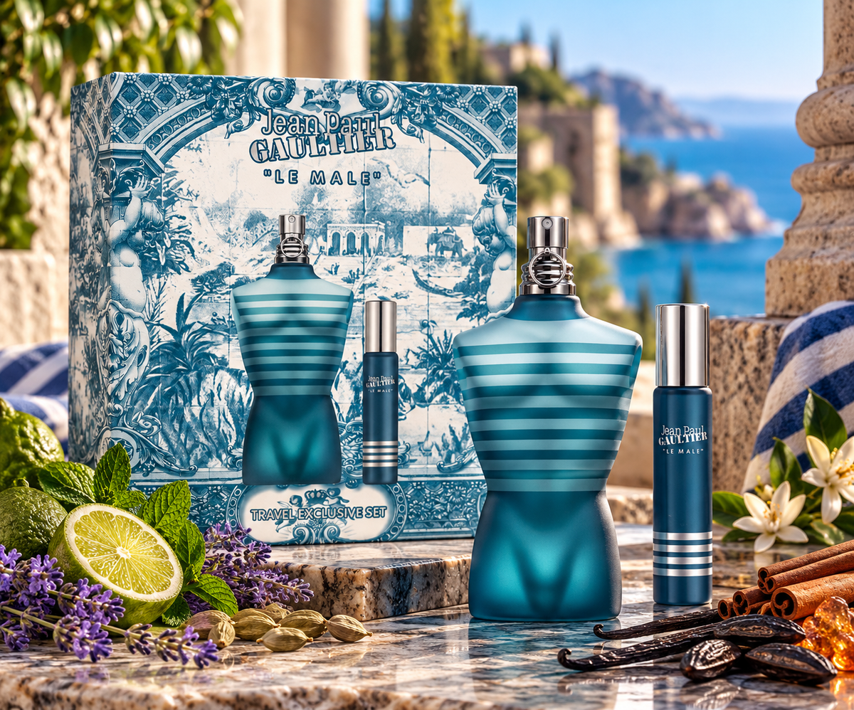 Coffret Le Male EDT 125ml + 20ml- Jean Paul Gaultier