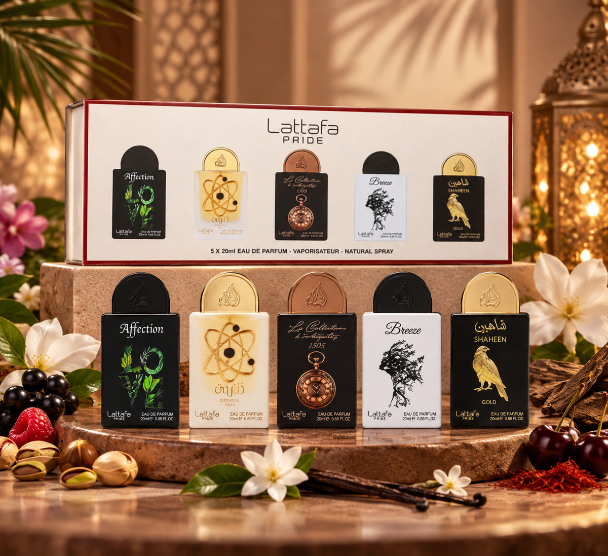 Coffret Lattafa Pride 5 Parfums - Lattafa