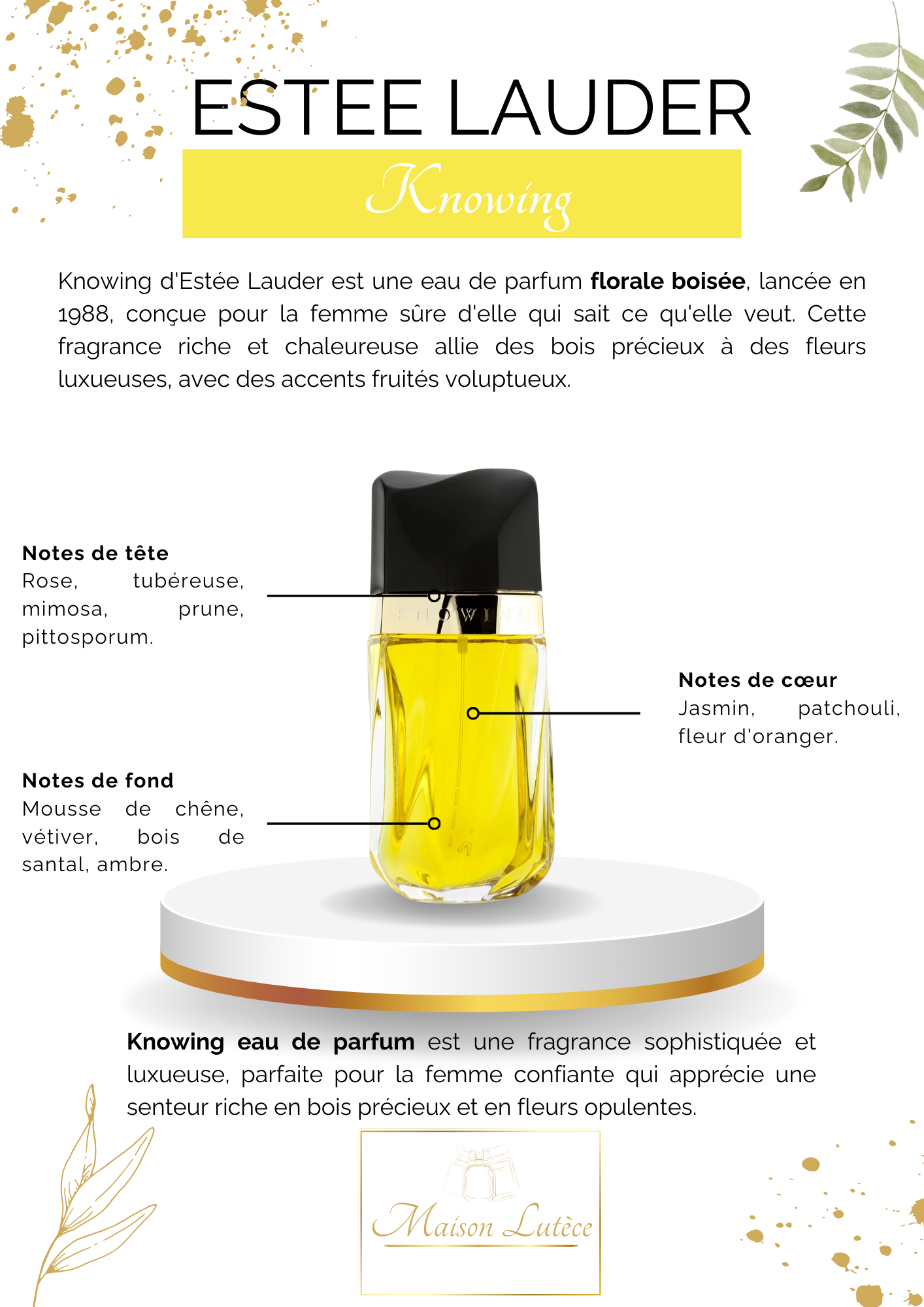 Knowing – Estée Lauder