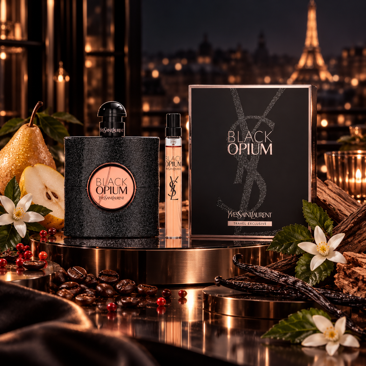 Coffret Black Opium EDP 90ml + 10ml - Yves Saint Laurent