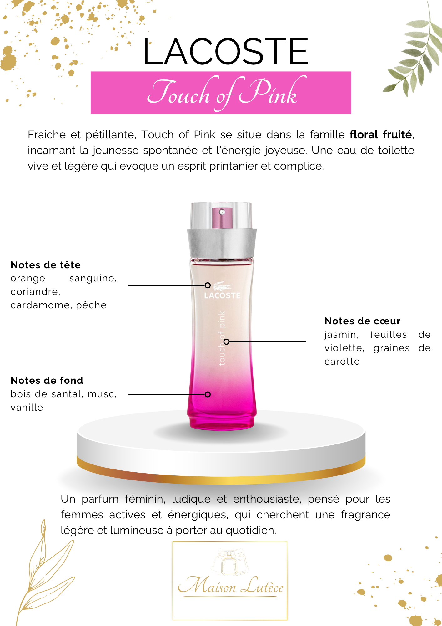 Touch of Pink – Lacoste