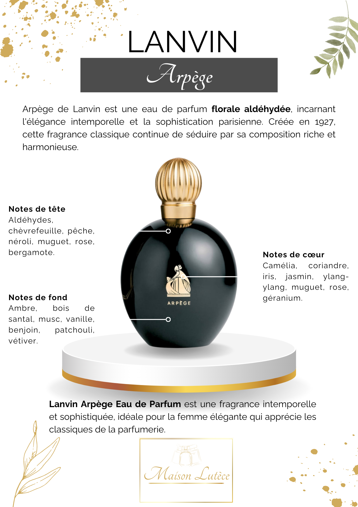 Arpège – Lanvin