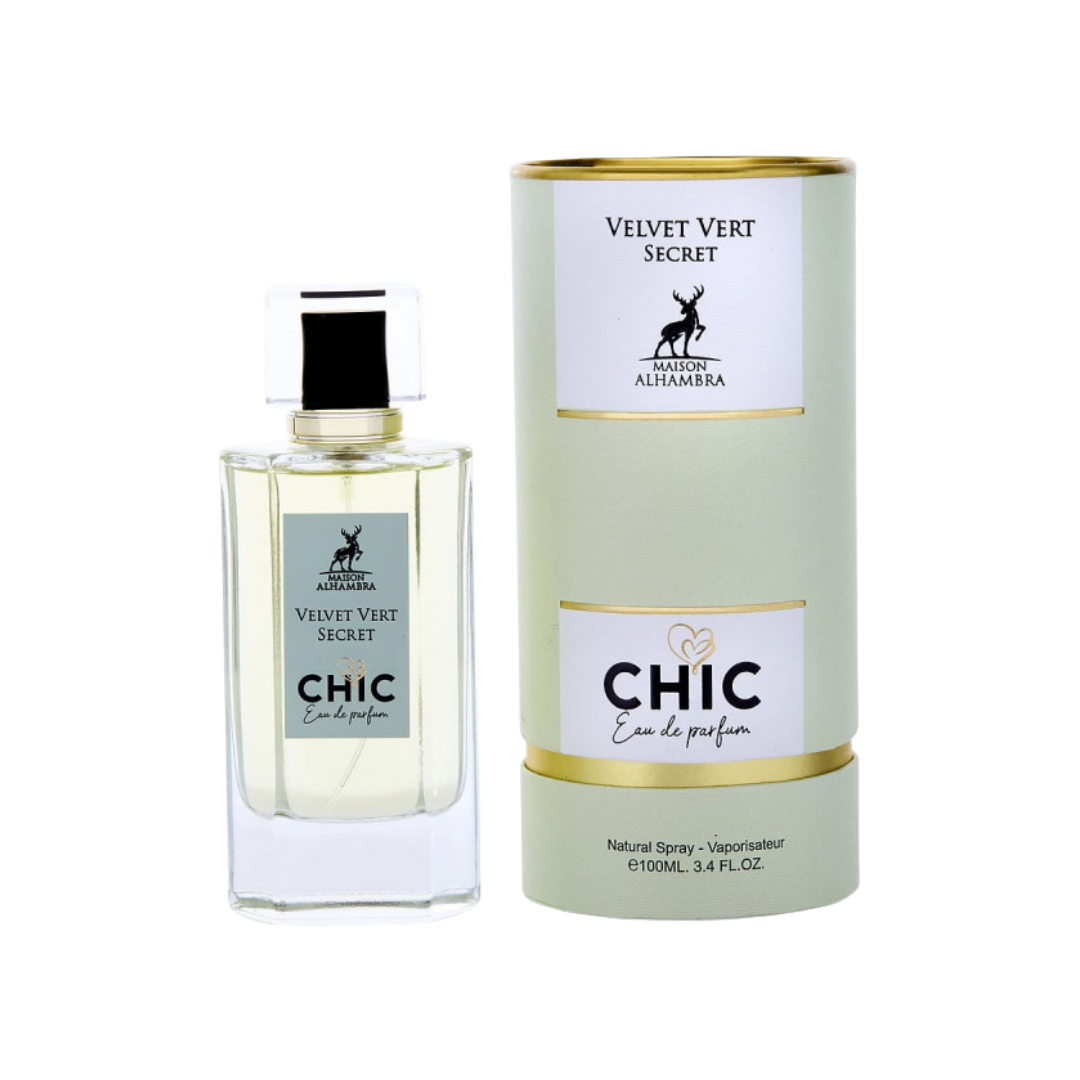 Chic Velvet Vert Secret - Maison Alhambra