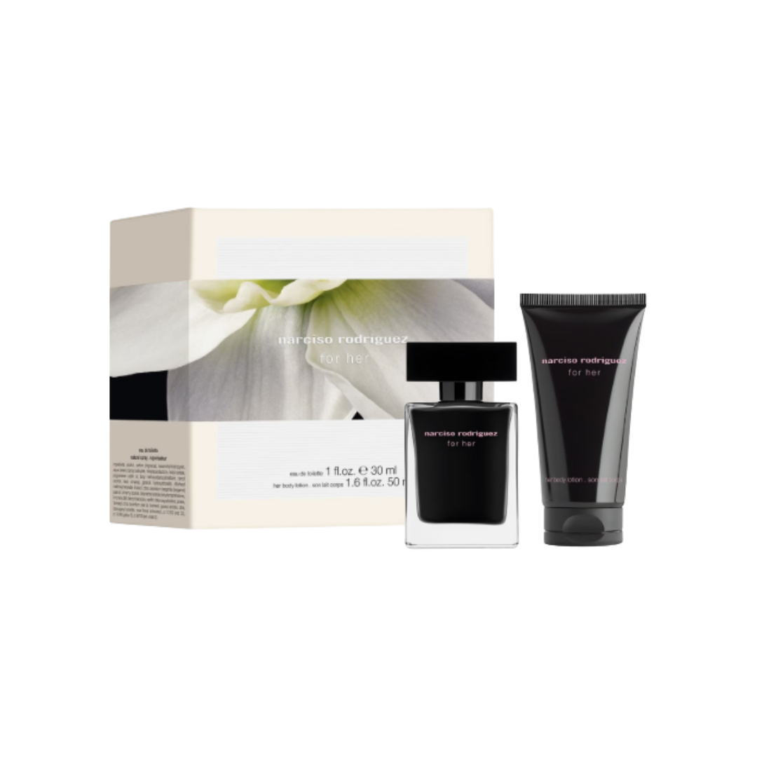 Coffret For Her 30ml + lait corps EDT - Narciso Rodriguez