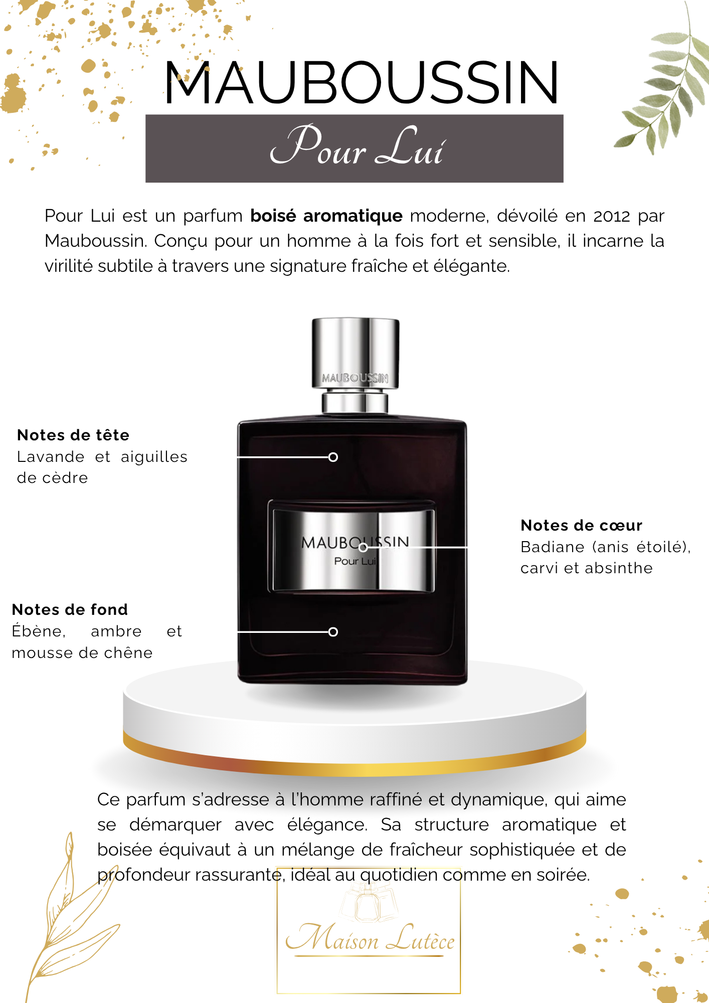 Pour Lui – Mauboussin