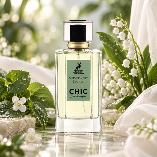 Chic Velvet Vert Secret - Maison Alhambra